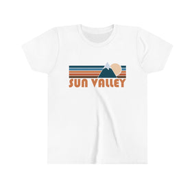 Sun Valley Youth T-Shirt - Retro Mountain Idaho Kid's TShirt