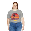 Beach Bum T-Shirt - Retro Palm Tree Unisex Beach Bum Shirt-7