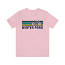 Winter Park T-Shirt - Retro Mountain Bike Adult Unisex Winter Park, Colorado T Shirt-55
