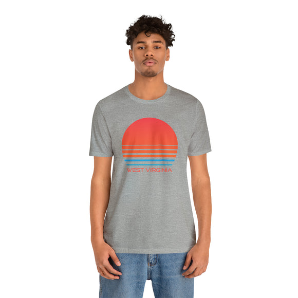 West Virginia T-Shirt - Retro 80s Unisex West Virginia Shirt