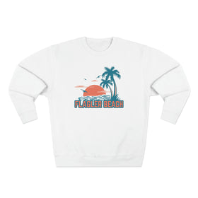 Premium Flagler Beach, Florida Sweatshirt - Unisex Premium Crewneck Sweatshirt