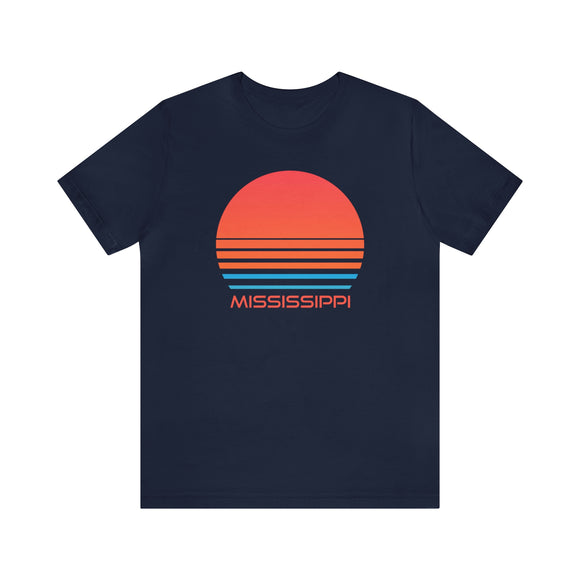Mississippi T-Shirt - Retro 80s Unisex Mississippi Shirt
