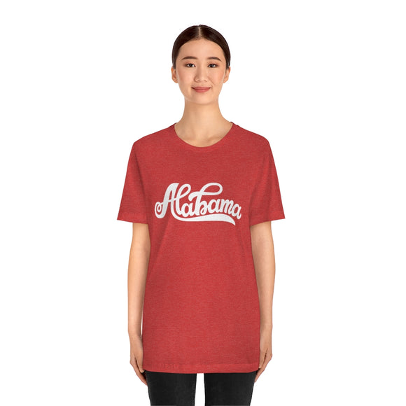 Alabama T-Shirt - Hand Lettered Unisex Alabama Shirt