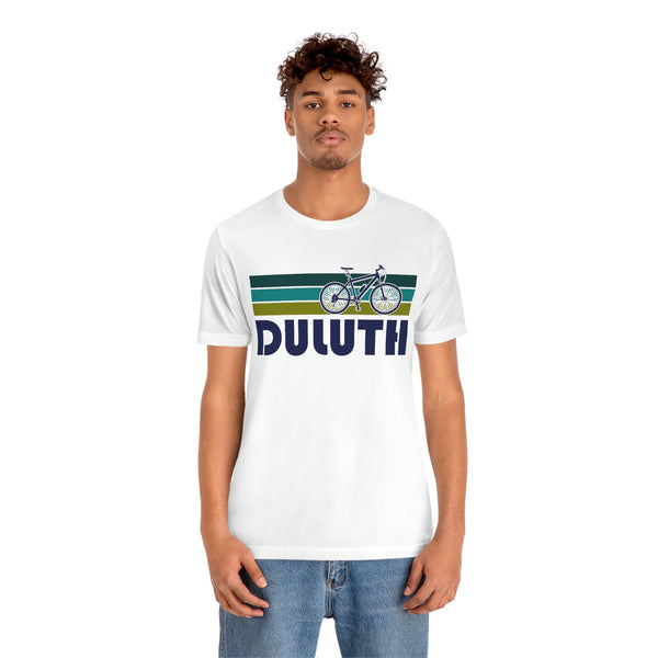 Duluth T-Shirt - Retro Mountain Bike Adult Unisex Duluth, Minnesota T Shirt