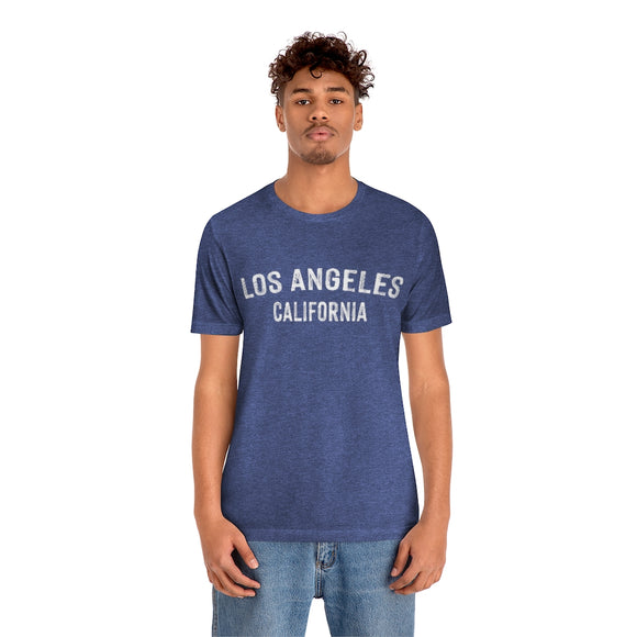 Los Angeles, California Shirt - Paint Text Unisex Los Angeles T-Shirt