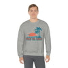 Port St. Lucie, Florida Sweatshirt - Unisex Retro Palm Tree Crewneck Port St. Lucie Sweatshirt