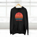 Premium Wisconsin Hoodie - Retro 80s Unisex Sweatshirt-14