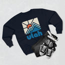 Premium Utah Crewneck Sweatshirt - Retro Unisex Sweatshirt-2