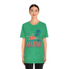 Miami, Florida T-Shirt - Retro Palm Tree & Beach Unisex Miami Shirt
