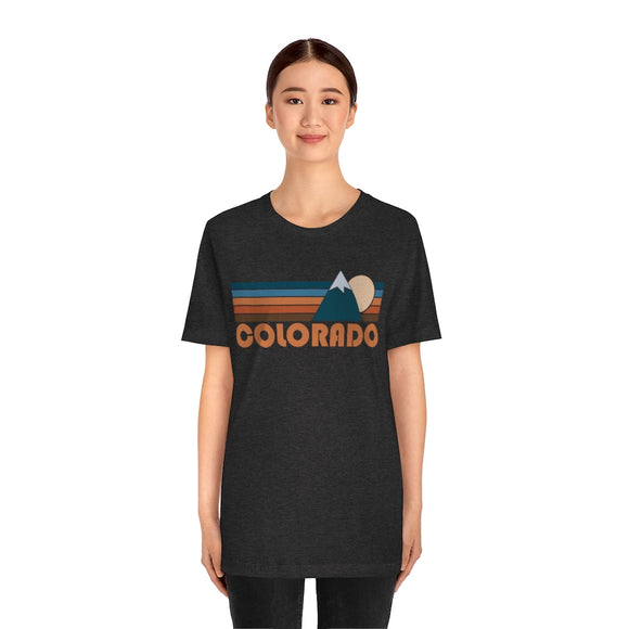 Colorado T-Shirt - Retro Mountain Unisex Colorado Shirt