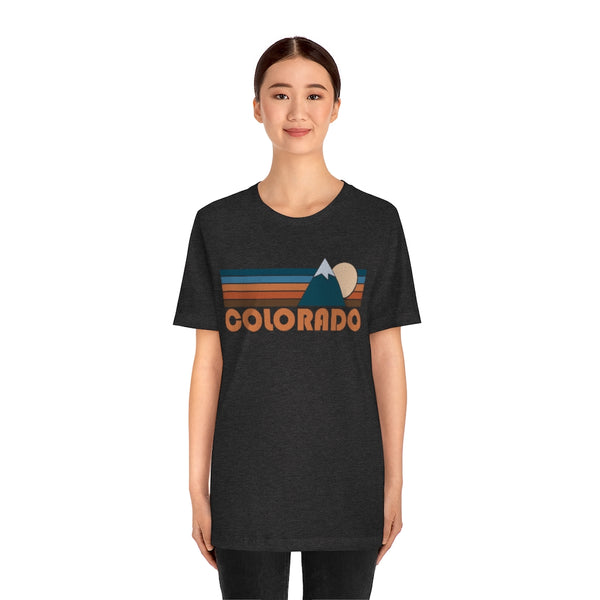 Colorado T-Shirt - Retro Mountain Unisex Colorado Shirt