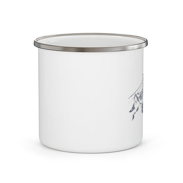 Utah Camp Mug - Retro Enamel Camping Utah Mug - 0