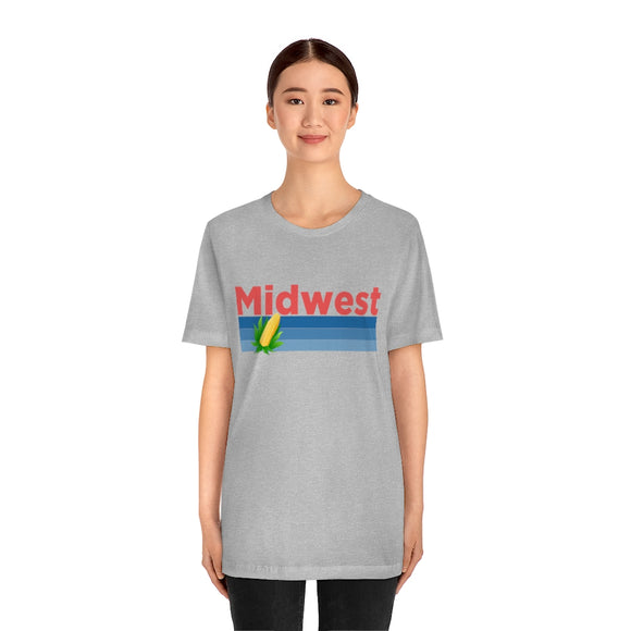 Midwest T-Shirt - Retro Corn Unisex Midwest Shirt
