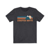 Crested Butte, Colorado T-Shirt - Retro Mountain Adult Unisex Crested Butte T Shirt