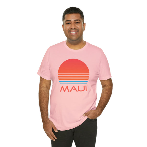 Maui, Hawaii T-Shirt - Retro 80s Unisex Maui Shirt