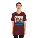Montana Shirt, Montana Retro T-Shirt, Colorful Montana tee, Montana Mountain Shirt-23