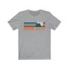 Park City, Utah T-Shirt - Retro Mountain Adult Unisex Park City T Shirt