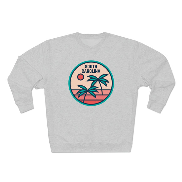 Premium South Carolina Crewneck Sweatshirt - Retro Unisex Sweatshirt