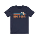 Big Bear, California T-Shirt - Retro Mountain Adult Unisex Big Bear T Shirt-7