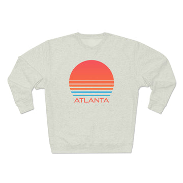 Buy oatmeal-heather Premium Atlanta, Georgia Sweatshirt - Unisex Premium Crewneck Sweatshirt