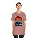 Aspen, Colorado T-Shirt - Retro Mountain Unisex Aspen Shirt-2