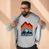 Premium California Sweatshirt - Retro Unisex Premium Crewneck California Sweatshirt
