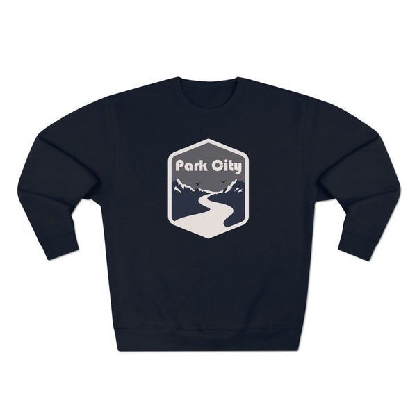 Premium Park City, Utah Crewneck Sweatshirt - Retro Unisex Sweatshirt