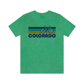 Colorado T-Shirt - Retro Mountain Bike Adult Unisex Colorado T Shirt