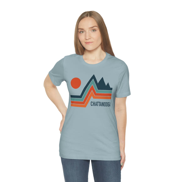 Chattanooga, Tennessee T-Shirt - Retro Mountain Unisex Chattanooga Shirt