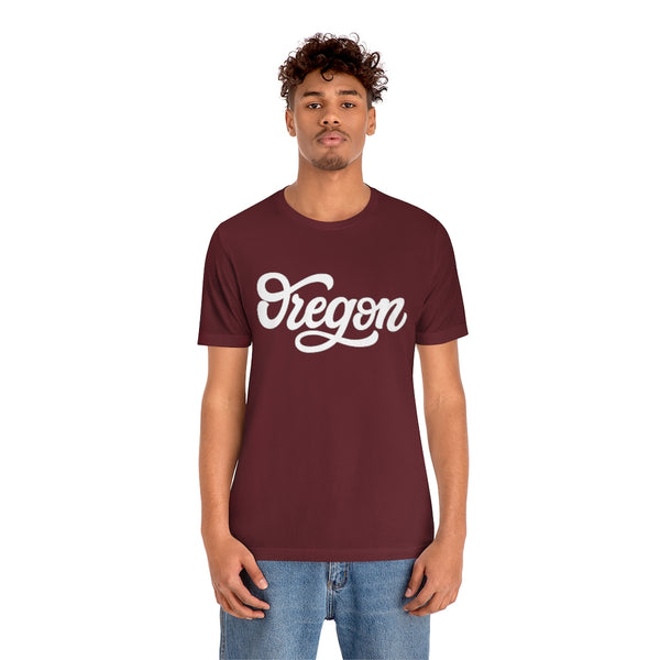 Oregon T-Shirt - Hand Lettered Unisex Oregon Shirt