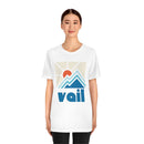 Vail Shirt, Colorado Retro T-Shirt, Colorful Colorado tee, Vail Mountain Shirt-4