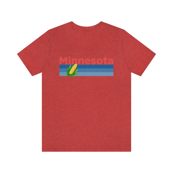 Minnesota T-Shirt - Retro Corn Unisex Minnesota Shirt
