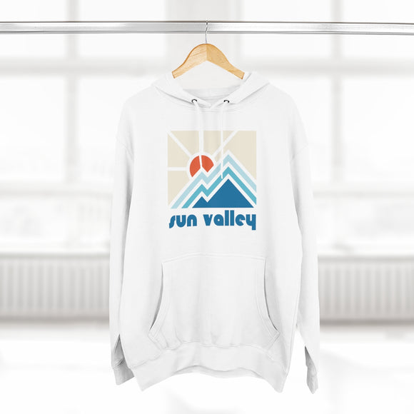 Premium Sun Valley, Idaho Hoodie - Min Mountain Unisex Sweatshirt