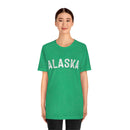 Alaska T-Shirt - Paint Text Unisex Alaska Shirt-2
