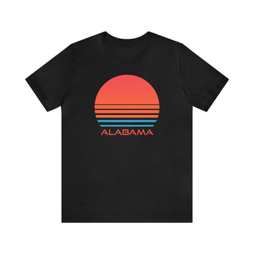 Buy black Alabama T-Shirt - Retro 80s Unisex Alabama Shirt