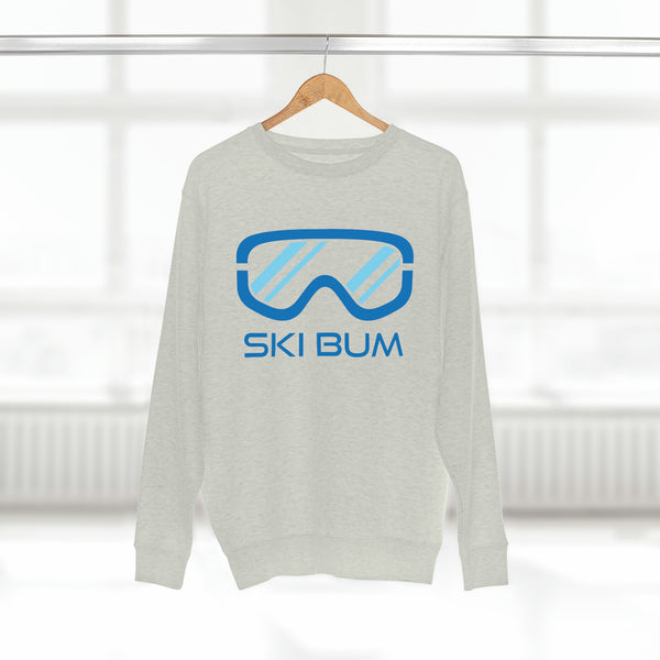 Premium Ski Bum Crewneck Sweatshirt - Retro Unisex Sweatshirt