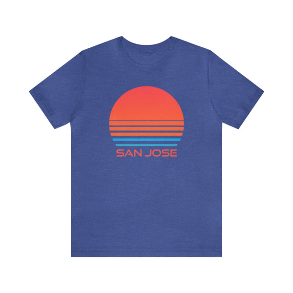 San Jose, California T-Shirt - Retro 80s Unisex San Jose Shirt