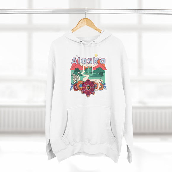 Premium Alaska Hoodie - Boho Unisex Sweatshirt