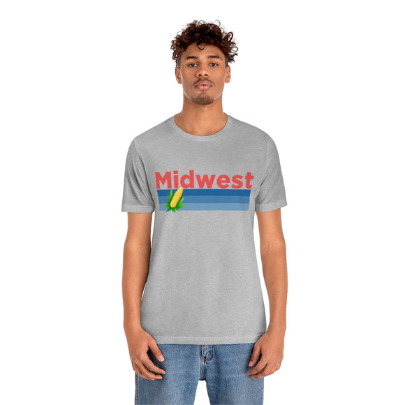 Midwest T-Shirt - Retro Corn Unisex Midwest Shirt