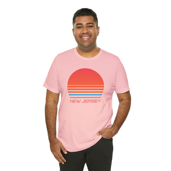 New Jersey T-Shirt - Retro 80s Unisex New Jersey Shirt