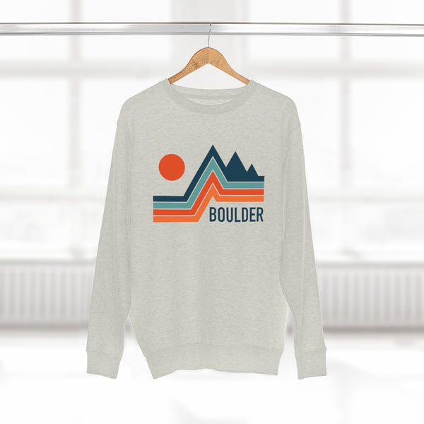 Premium Boulder, Colorado Hoodie - Retro Unisex Sweatshirt