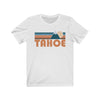 Tahoe, California T-Shirt - Retro Mountain Adult Unisex Tahoe T Shirt