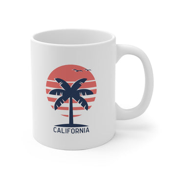 California Mug, Ceramic California Mug, California Coffee Mug