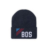 Boston, Massachusetts Beanie - Adult Embroidered Retro Boston Knit Hat