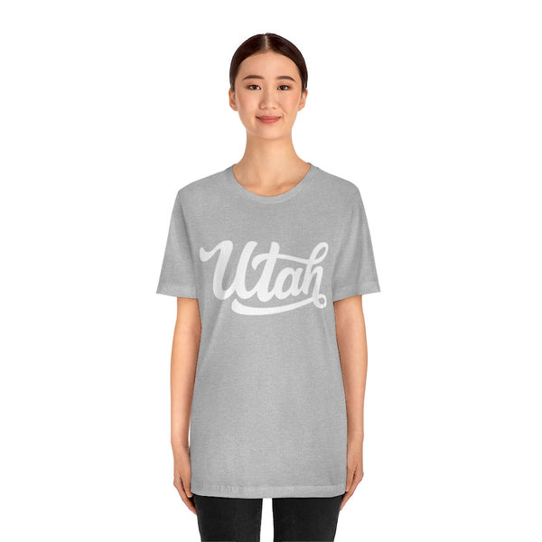 Utah T-Shirt - Hand Lettered Unisex Utah Shirt