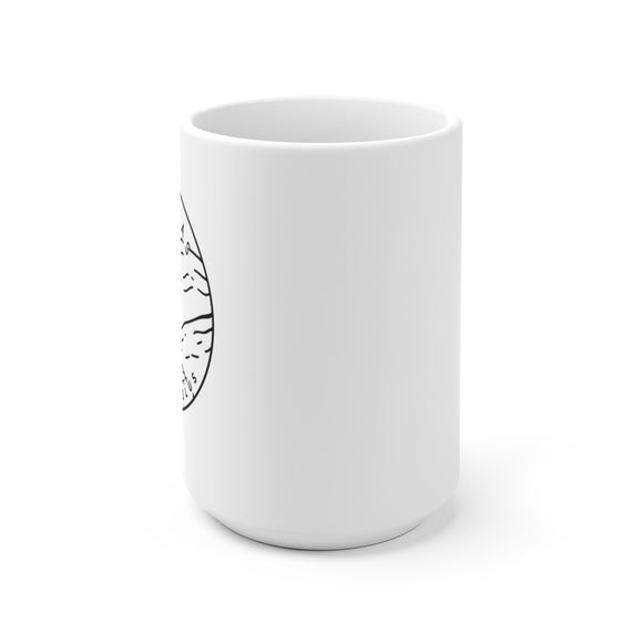 Arkansas Mug - State Design White Ceramic Arkansas Mug (11oz & 15oz)