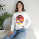 Hawaii Sweatshirt - Unisex Retro Palm Tree Hawaii Crewneck Sweatshirt-7
