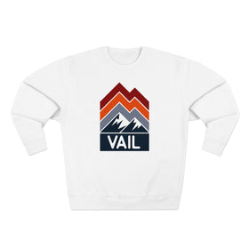 Premium Vail Sweatshirt - Retro Unisex Premium Crewneck Vail, Colorado Sweatshirt