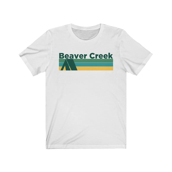 Beaver Creek, Colorado T-Shirt - Retro Camping Adult Unisex Beaver Creek T Shirt