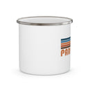 Park City, Utah Camp Mug - Retro Mountain Enamel Campfire Park City Mug-2